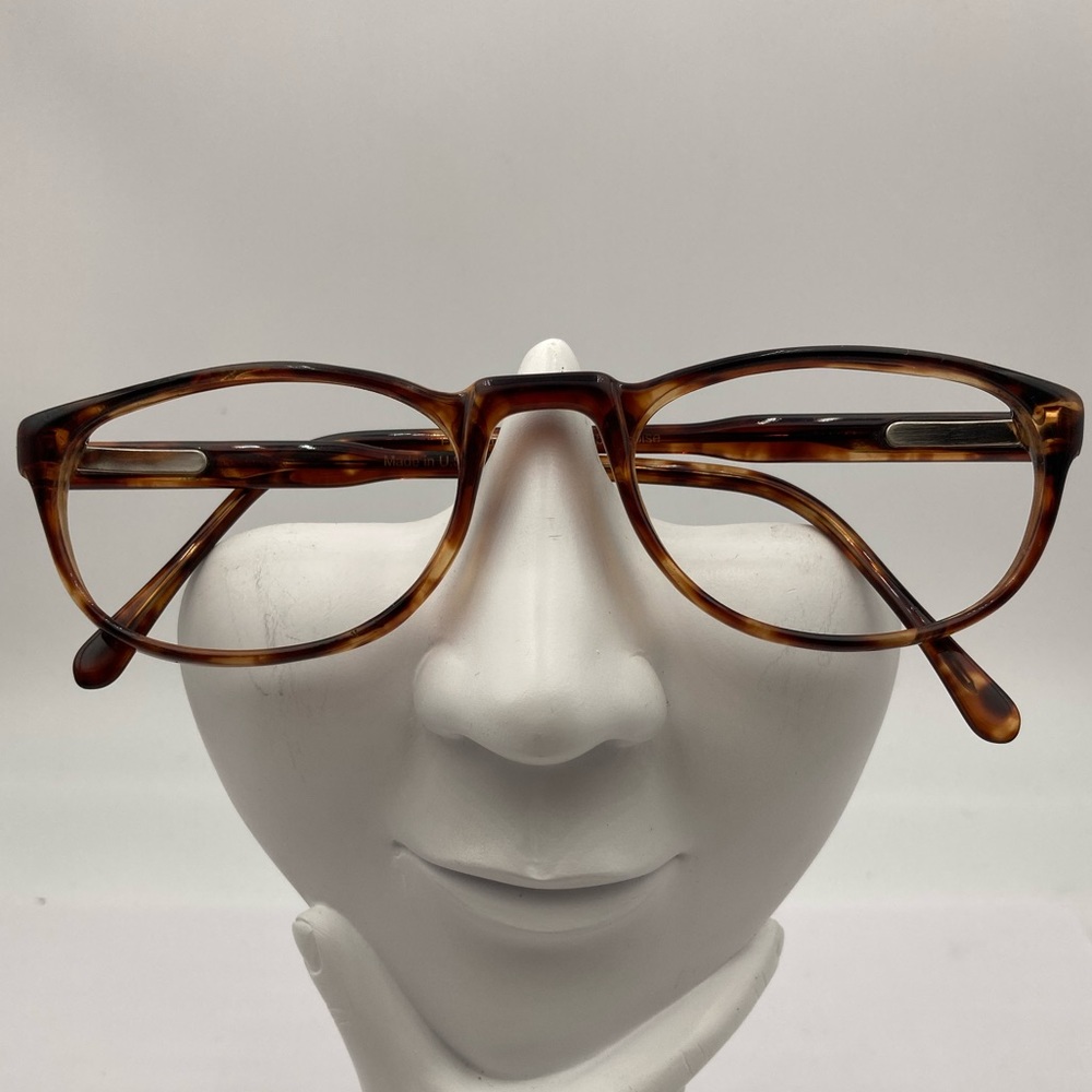 Vintage Functional Tortoise Oval Sunglasses Frames